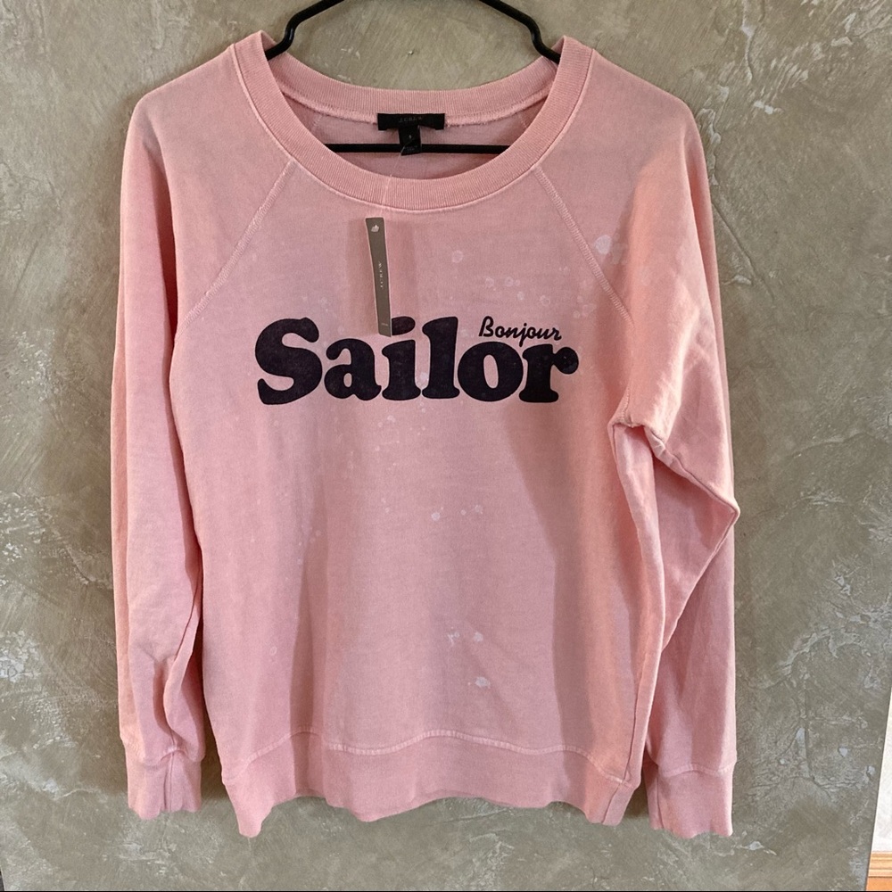 J. Crew NWT Sailor Sweatshirt